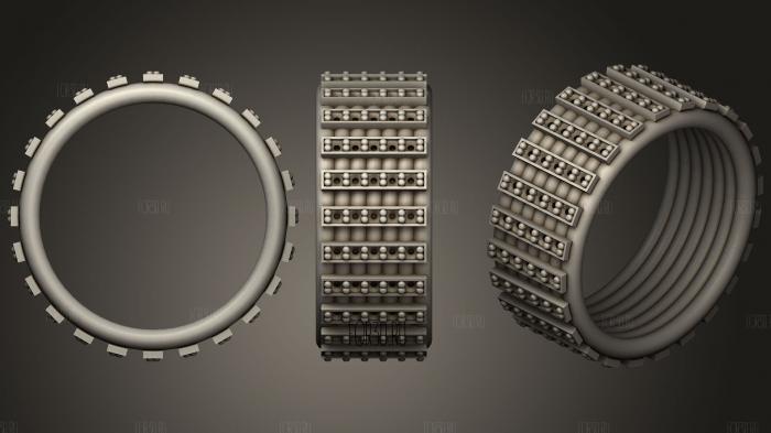 CAD-кольцо 3d stl модель для ЧПУ
